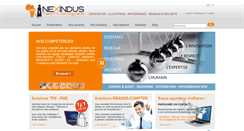 Desktop Screenshot of nexindus-afrique.com